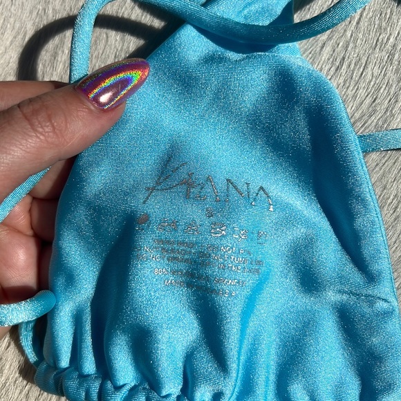 Kailana Blue Bikini Top - Picture 4 of 4